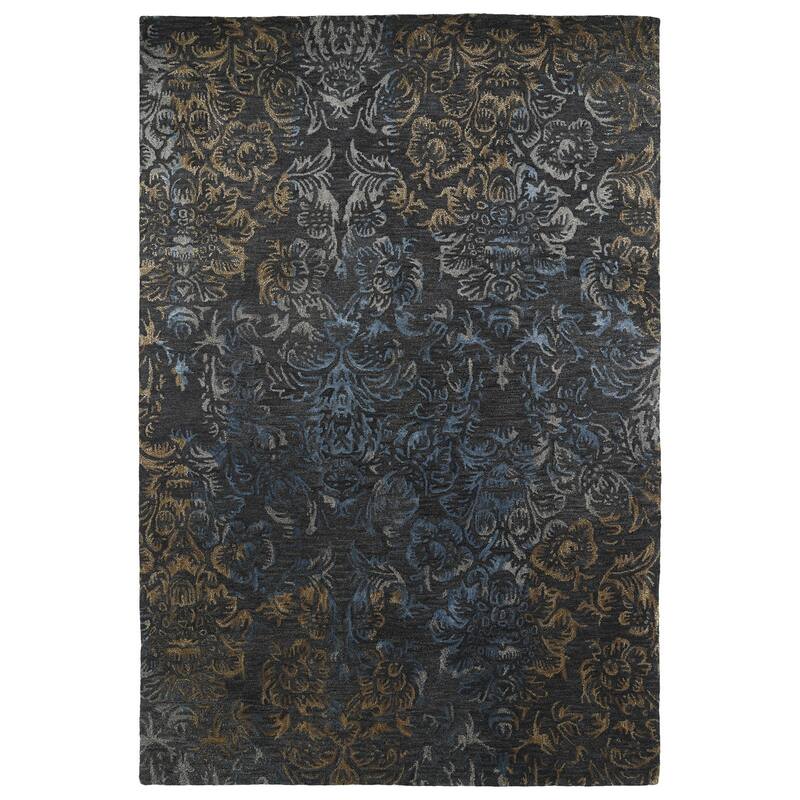Kaleen Mercery Charcoal Hand Tufted Area Rug