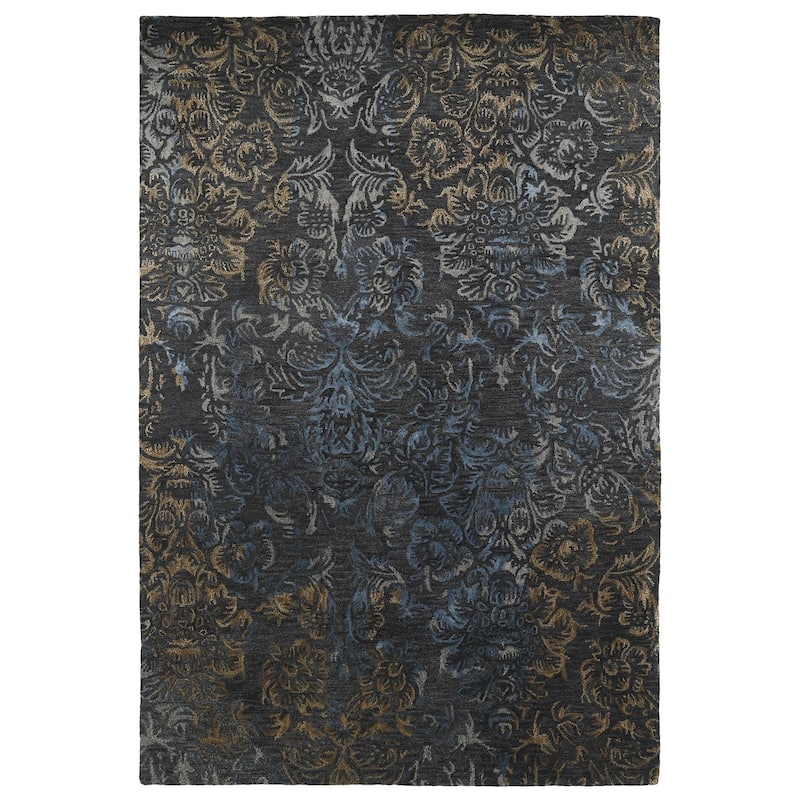 Kaleen Mercery Charcoal Hand Tufted Area Rug