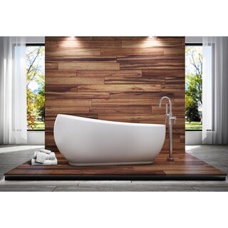 Retro All-In-One Free-Standing Tub Combo - Free Shipping Today ... Retro All-In-One Free-Standing Tub Combo - Free Shipping Today ...