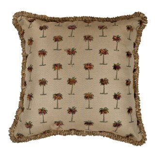 Sherry Kline Tropical Taupe 24-inch Throw Pillow