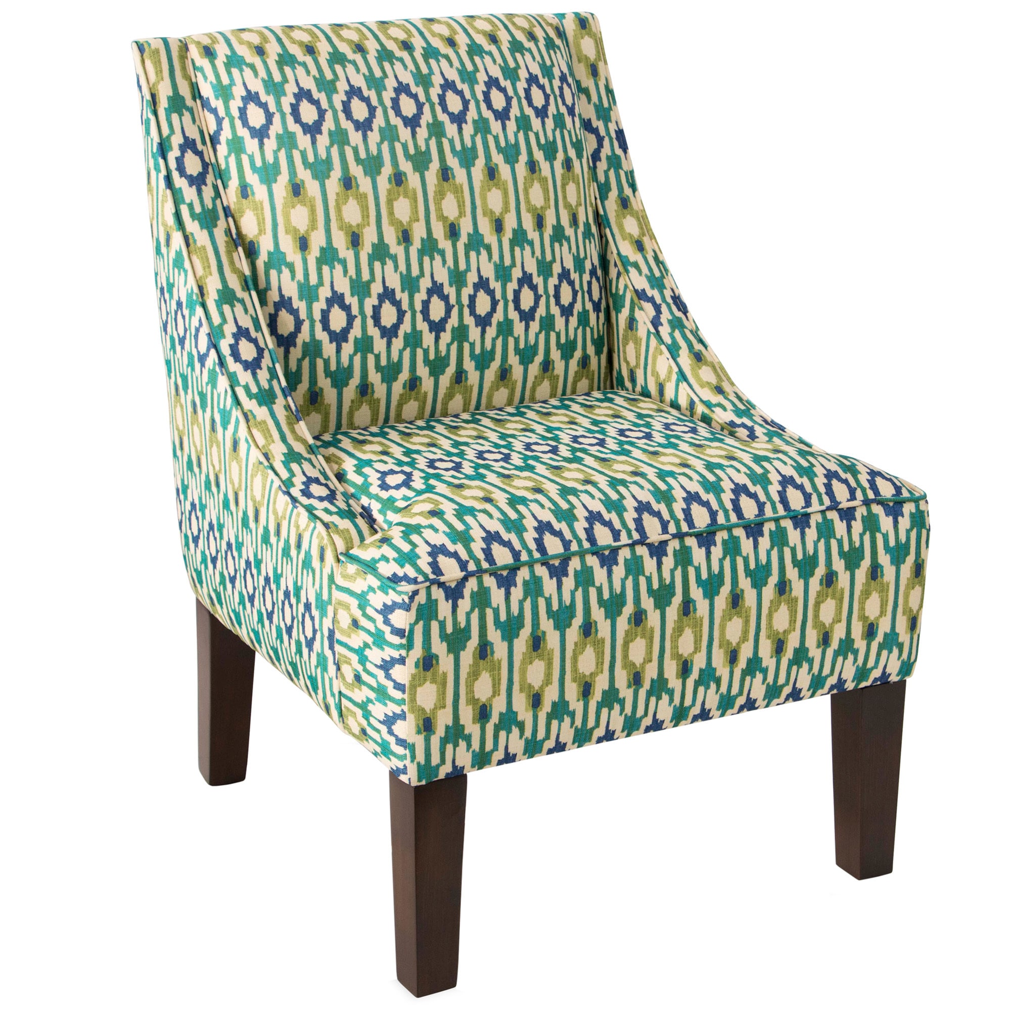 Skyline Furniture Espresso/Apsara Aegean Polyurethane/Polyester