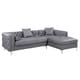 preview thumbnail 98 of 100, Chic Home Monet Button-tufted Sectional Sofa