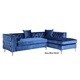 preview thumbnail 67 of 100, Chic Home Monet Button-tufted Sectional Sofa