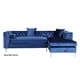 preview thumbnail 62 of 100, Chic Home Monet Button-tufted Sectional Sofa