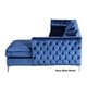preview thumbnail 69 of 100, Chic Home Monet Button-tufted Sectional Sofa