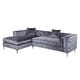 preview thumbnail 20 of 100, Chic Home Monet Button-tufted Sectional Sofa