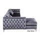 preview thumbnail 85 of 100, Chic Home Monet Button-tufted Sectional Sofa