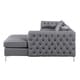 preview thumbnail 44 of 100, Chic Home Monet Button-tufted Sectional Sofa
