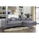 preview thumbnail 3 of 100, Chic Home Monet Button-tufted Sectional Sofa