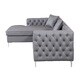 preview thumbnail 65 of 100, Chic Home Monet Button-tufted Sectional Sofa
