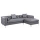 preview thumbnail 38 of 100, Chic Home Monet Button-tufted Sectional Sofa