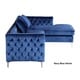 preview thumbnail 71 of 100, Chic Home Monet Button-tufted Sectional Sofa