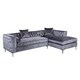 preview thumbnail 48 of 100, Chic Home Monet Button-tufted Sectional Sofa