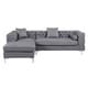 preview thumbnail 53 of 100, Chic Home Monet Button-tufted Sectional Sofa