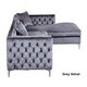 preview thumbnail 80 of 100, Chic Home Monet Button-tufted Sectional Sofa