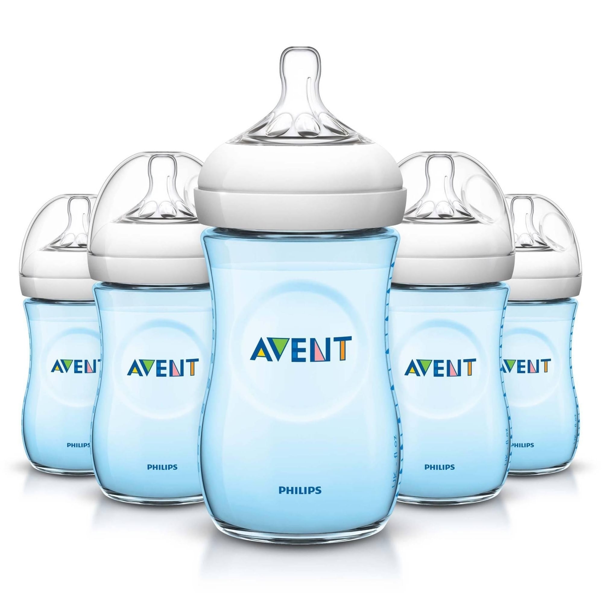 avent blue natural bottles