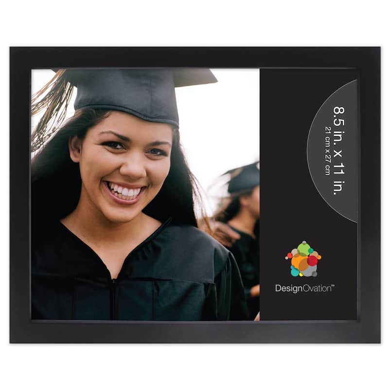 Black Wood Gallery Document Frame (Pack of 4)