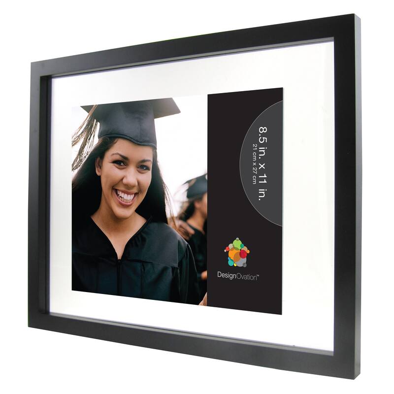 Black Wood Gallery Document Frame (Pack of 4)
