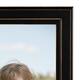 Casual Distressed Black Wood Picture Frame (Set of 6)