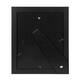 Casual Distressed Black Wood Picture Frame (Set of 6)
