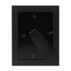 Casual Distressed Black Wood Picture Frame (Set of 6)