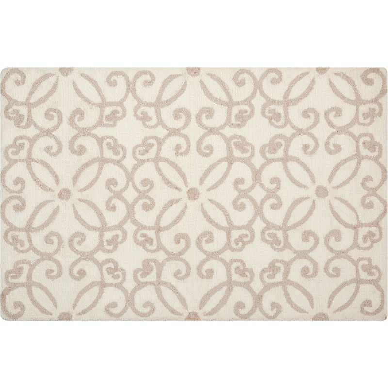 Nourison Decor Urban Medallion Area Rug - 2'6" x 3'10" - Cream - Rectangle