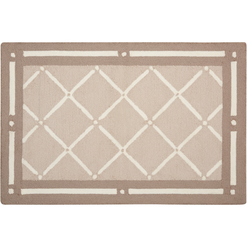 Nourison Decor Area Rug - 2' 6" x 3' 10" - Tan - Rectangle