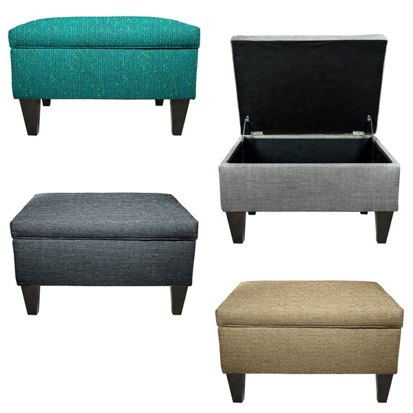 Brooklyn tufted store storage ottoman