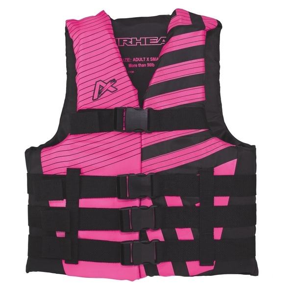 Airhead Trend Women's Pink/Black Closed Side Life Vest