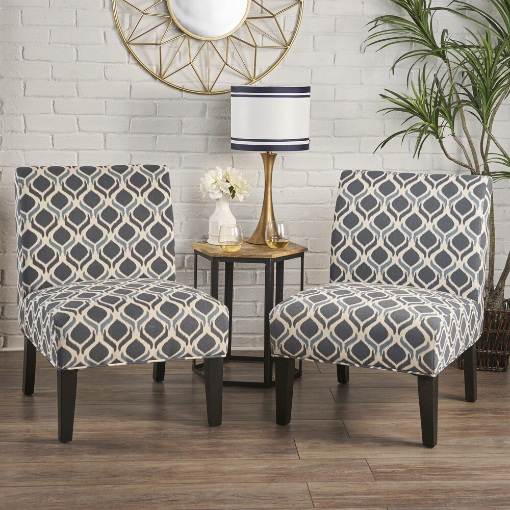 Saloon Contemporary Fabric Slipper Accent Chair Set Of 2 By Christopher Knight Home On Sale Overstock 11975810 Saloon Contemporary Fabric Slipper Accent Chair Set Of 2 By Christopher Knight Home On Sale Overstock 11975810