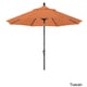 preview thumbnail 10 of 28, North Bend 9-foot Sunbrella Crank Open Auto-tilt Bronze Patio Umbrella by Havenside Home Tuscan