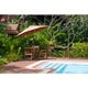 preview thumbnail 1 of 28, North Bend 9-foot Sunbrella Crank Open Auto-tilt Bronze Patio Umbrella by Havenside Home
