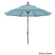 preview thumbnail 25 of 28, North Bend 9-foot Sunbrella Crank Open Auto-tilt Bronze Patio Umbrella by Havenside Home Dolce Oasis