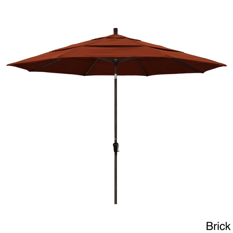 North Bend 11-foot Crank Open Bronze Umbrella by Havenside Home