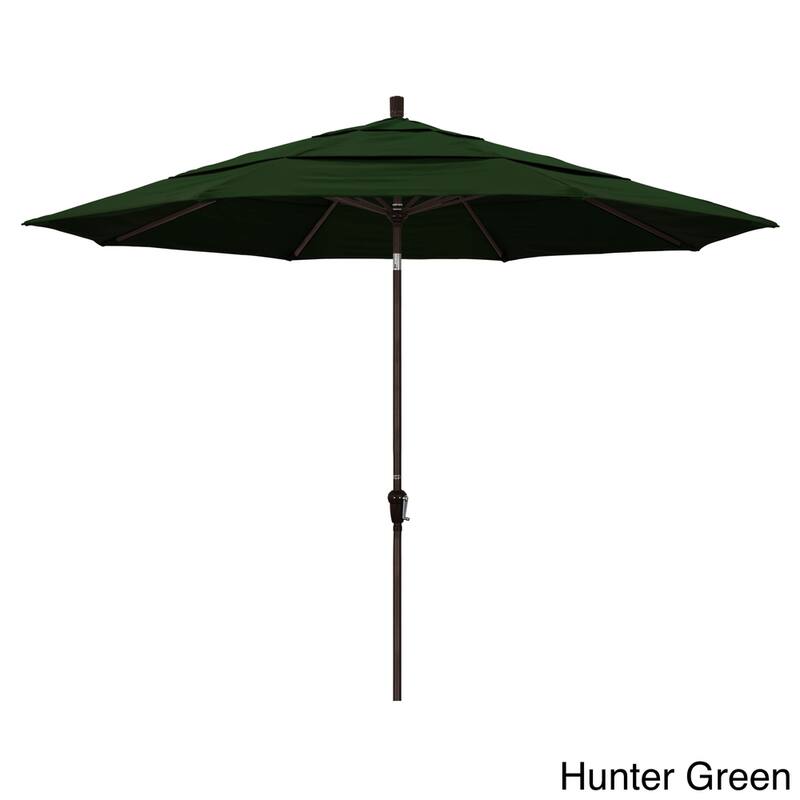 North Bend 11-foot Crank Open Bronze Umbrella by Havenside Home