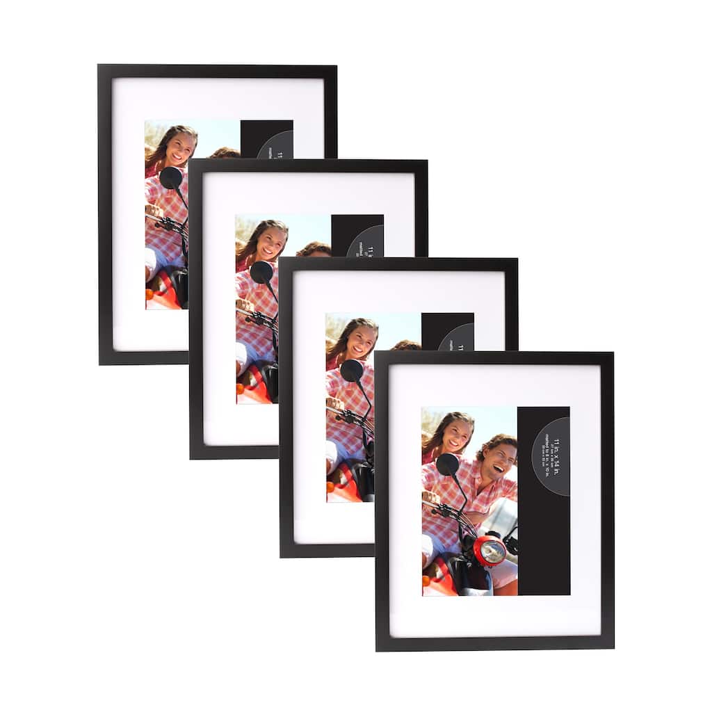 Wood Gallery Picture Frames (Pack of 4)