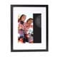 preview thumbnail 2 of 18, Wood Gallery Picture Frames (Pack of 4) 8 x 10 matted to 5 x 7 - Black
