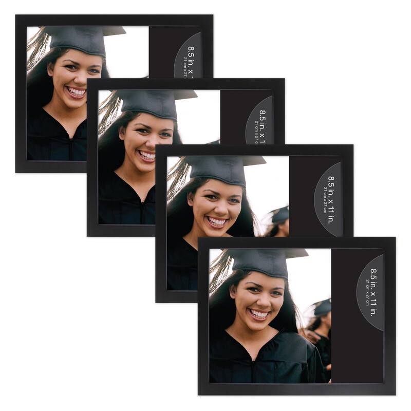 Wood Gallery Picture Frames (Pack of 4)