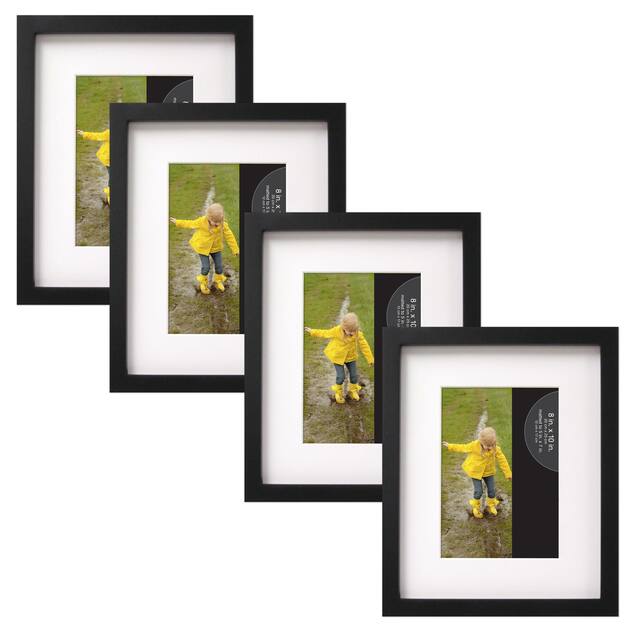 Wood Gallery Picture Frames (Pack of 4)