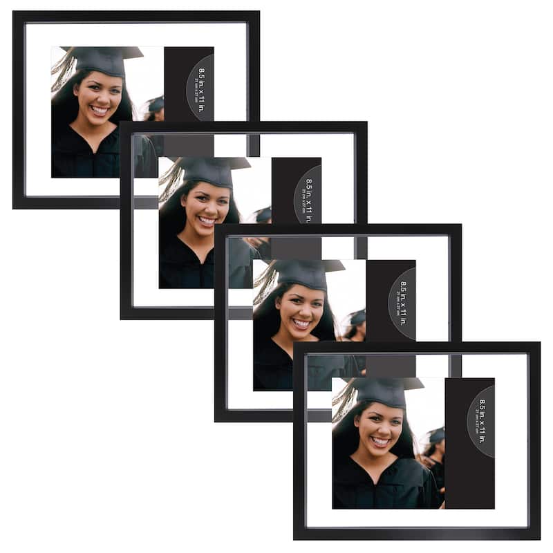 Wood Gallery Picture Frames (Pack of 4)