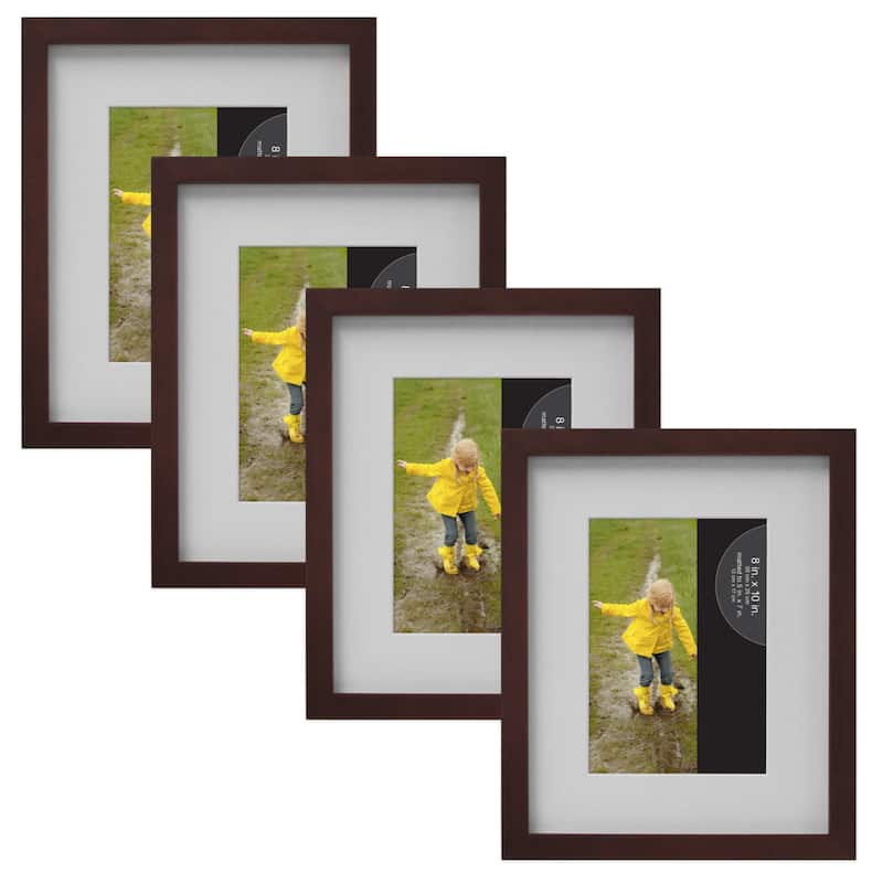 Wood Gallery Picture Frames (Pack of 4)