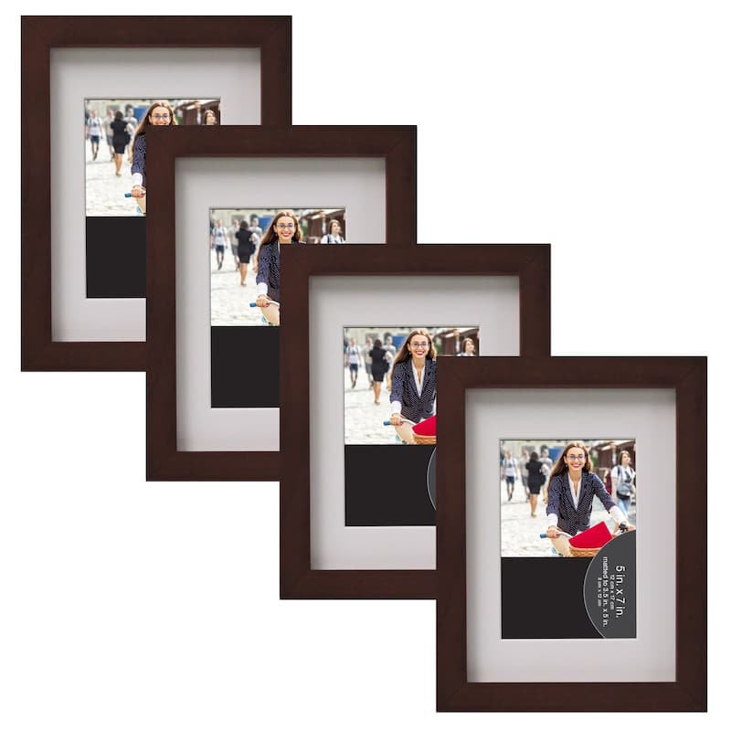 Wood Gallery Picture Frames (Pack of 4)