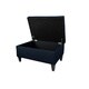 preview thumbnail 16 of 18, MJL Furniture Brooklyn DAWSON-7 Upholstered Square-legged Box Storage Ottoman