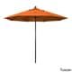 preview thumbnail 23 of 22, Riviera 9ft Push Lift Fiberglass Round Umbrella by Havenside Home, Base Not Included Tuscan