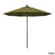 preview thumbnail 17 of 22, Riviera 9ft Push Lift Fiberglass Round Umbrella by Havenside Home, Base Not Included Palm