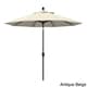 preview thumbnail 7 of 99, Pompano 9ft Crank Lift Push Button Tilt Round Patio Umbrella by Havenside Home, Base Not Included