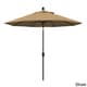 preview thumbnail 37 of 99, Pompano 9ft Crank Lift Push Button Tilt Round Patio Umbrella by Havenside Home, Base Not Included
