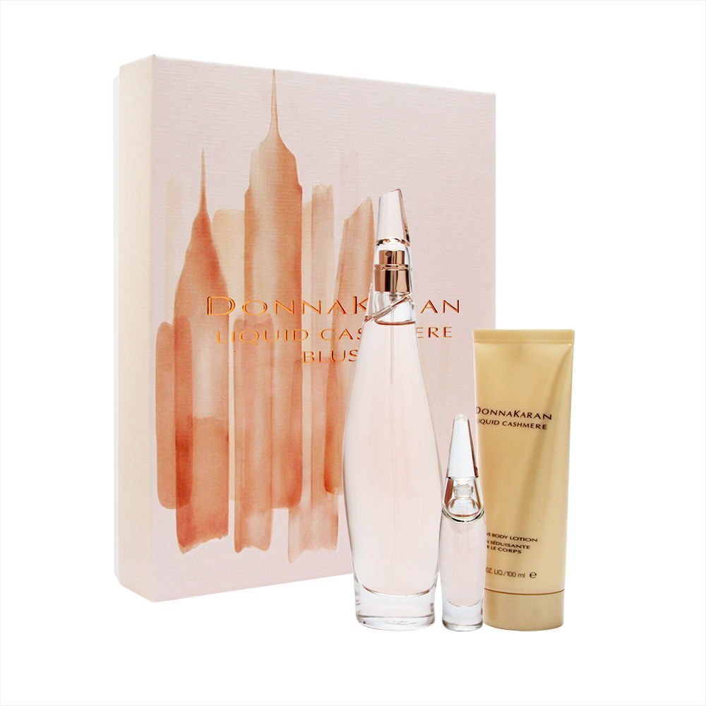 donna karan liquid cashmere white gift set