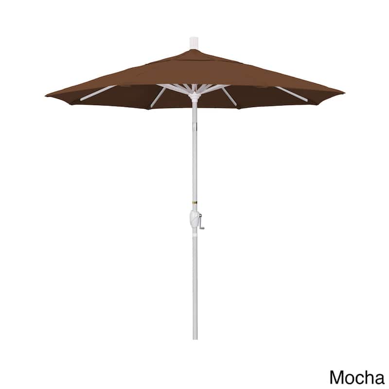 Pompano 7.5-foot Crank Lift Round Patio Umbrella by Havenside Home