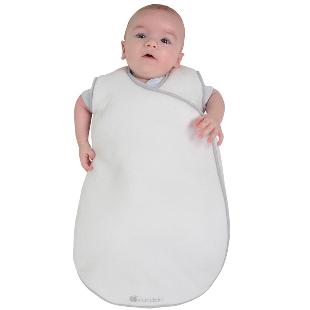 Candide White Luxury Padded Baby Wrap